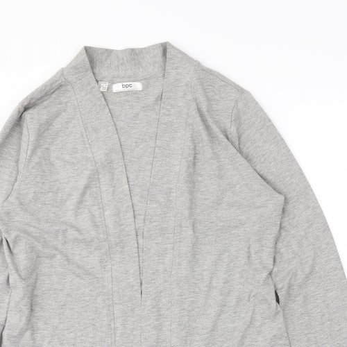 bpc Womens Grey   Wrap Jumper Size M
