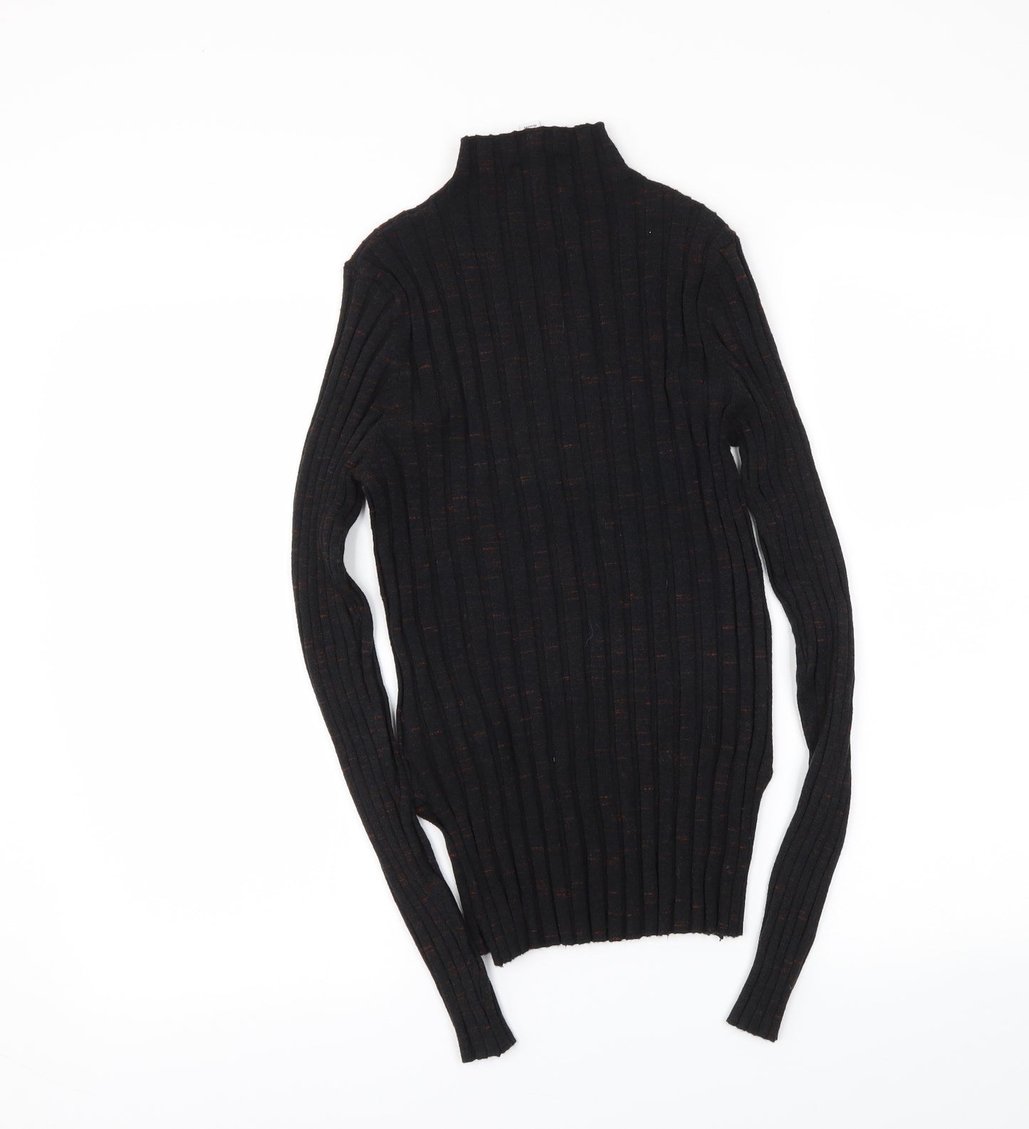 Topshop Womens Black   Tunic Jumper Size M