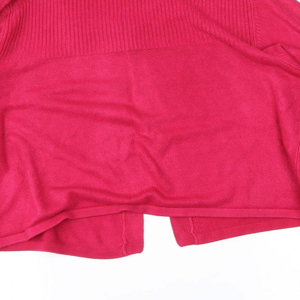 Papaya Womens Pink   Cardigan Jumper Size 16