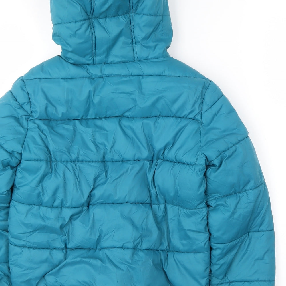 TU Boys Blue   Puffer Jacket Coat Size 7-8 Years