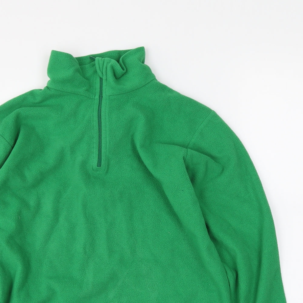 Mountain Warehouse Boys Green   Henley Jumper Size 11-12 Years