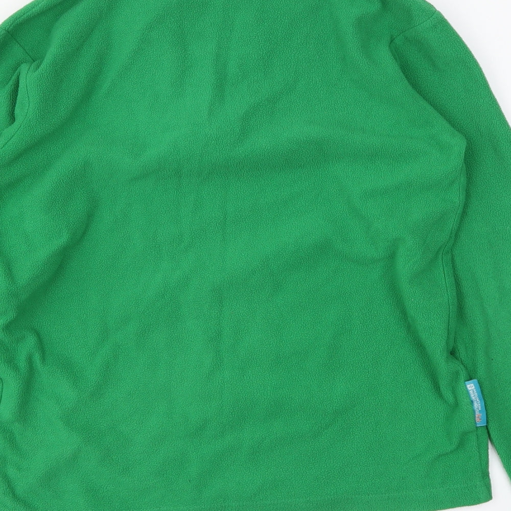 Mountain Warehouse Boys Green   Henley Jumper Size 11-12 Years