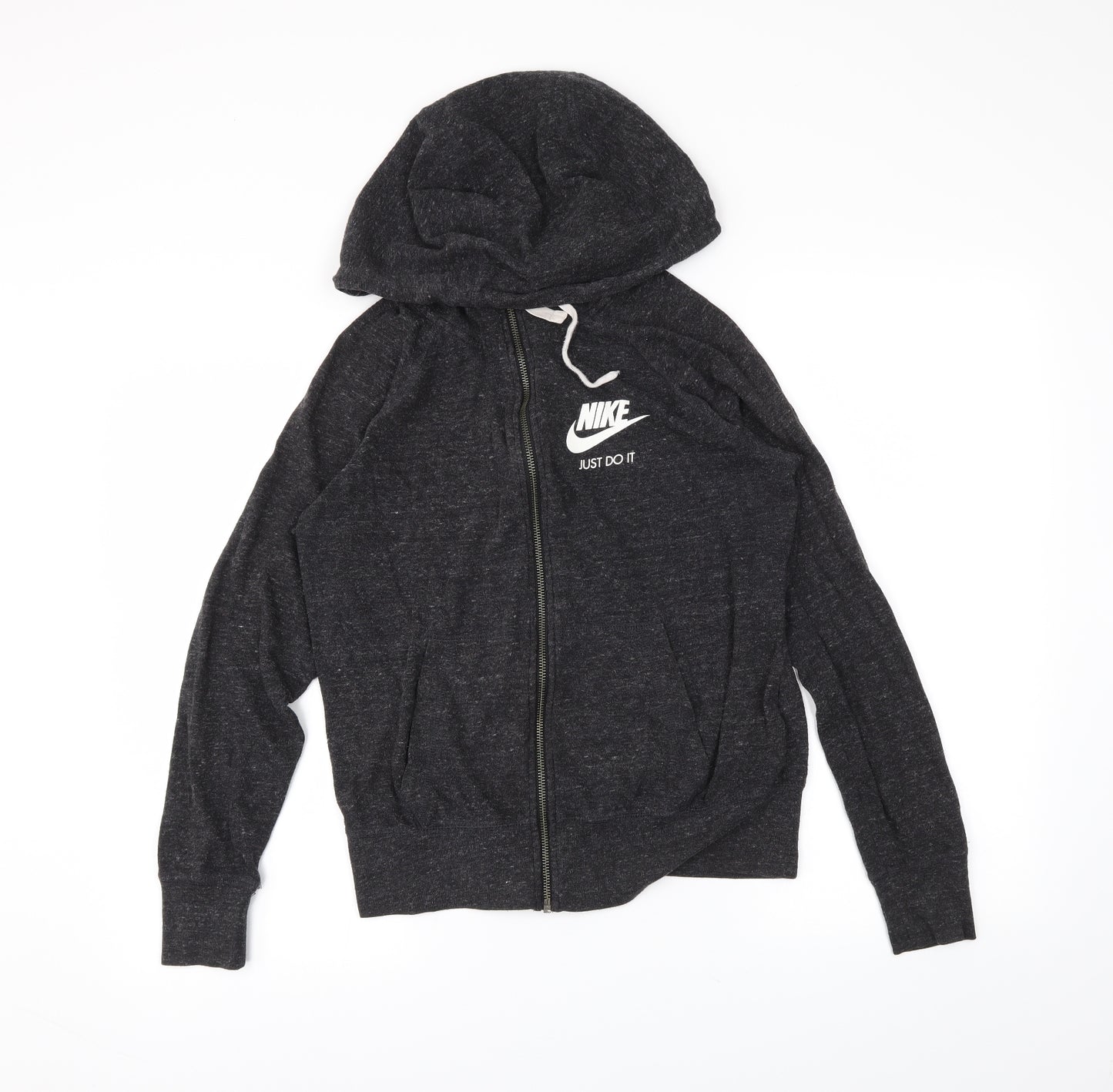 Nike Mens Grey   Full Zip Hoodie Size S