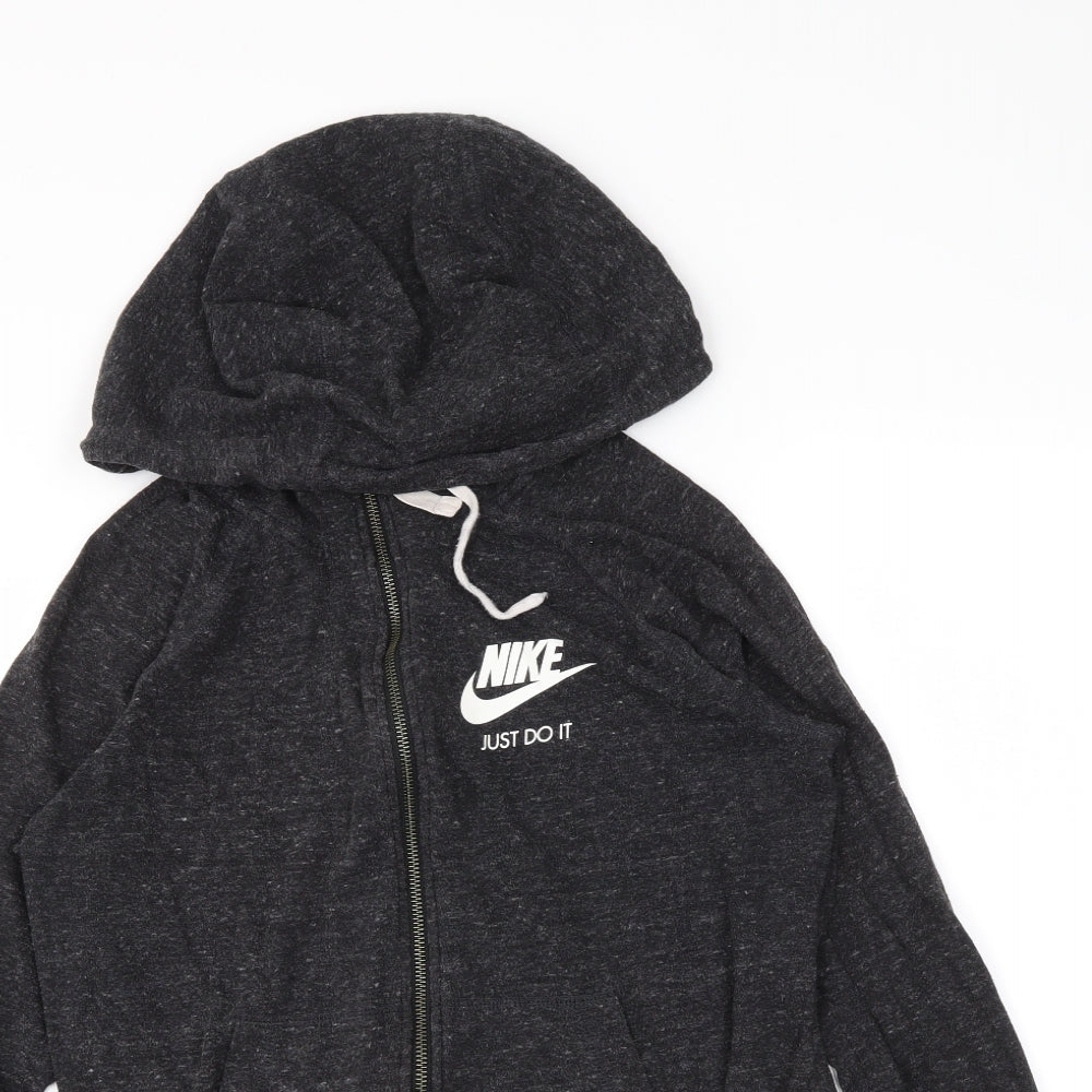 Nike Mens Grey   Full Zip Hoodie Size S