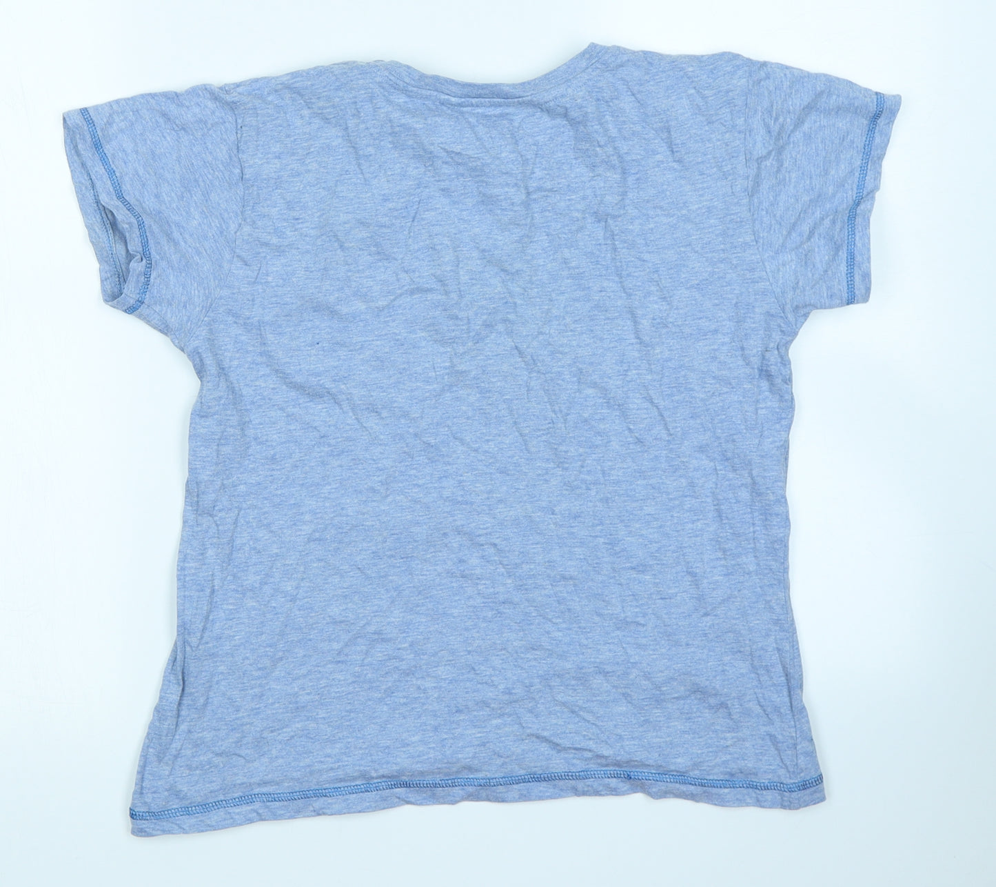 Secret Possessions Womens Blue   Basic T-Shirt Size 12  - Butterfly