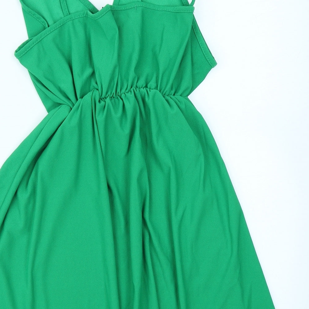 Boohoo Womens Green   Camisole Tank Size 22