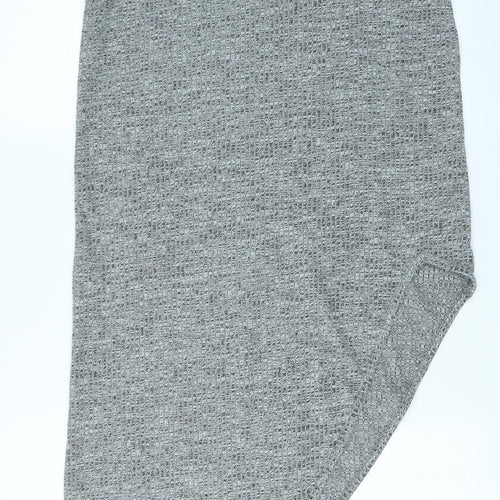 Papaya Womens Grey   Basic T-Shirt Size 10