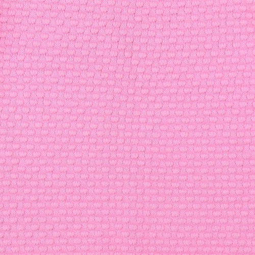Warehouse Womens Pink Polka Dot  Pullover Jumper Size 10