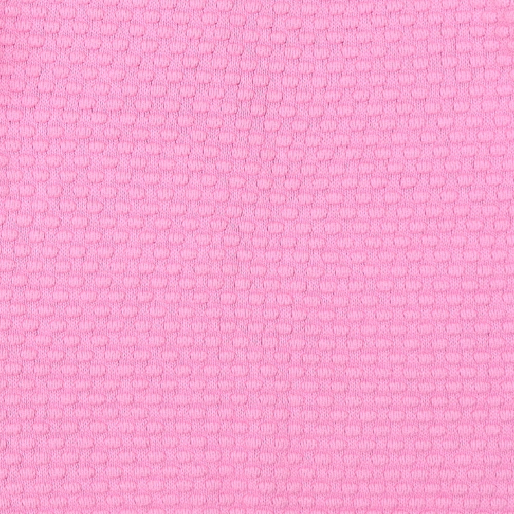 Warehouse Womens Pink Polka Dot  Pullover Jumper Size 10