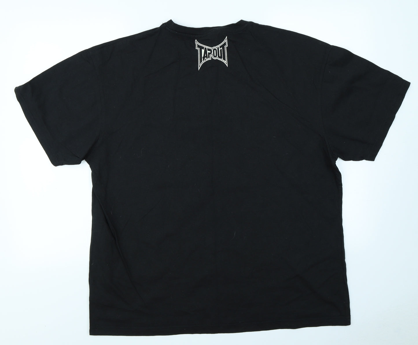 Tapout Mens Black    T-Shirt Size 2XL