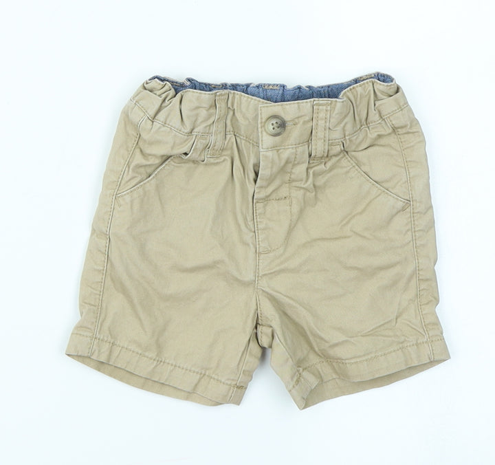 Matalan Boys Brown Cargo Trousers Size 6-9 Months