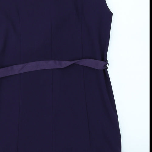 Profile Womens Purple   Pencil Dress  Size 10
