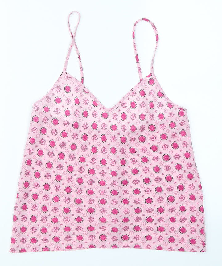 George Womens Pink Camisole Blouse Size 8