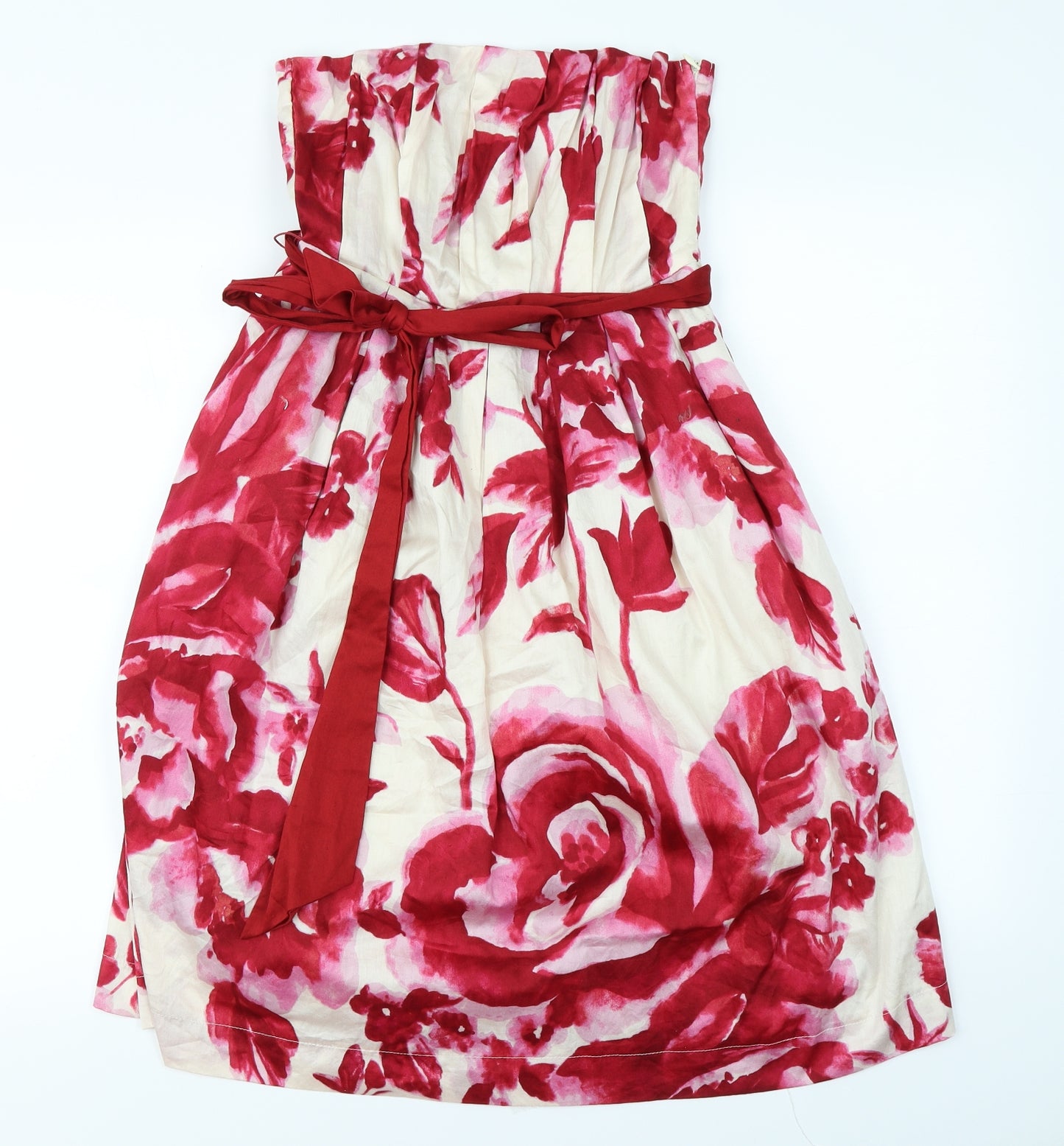 Atmosphere Womens Ivory Floral  Fit & Flare  Size 8