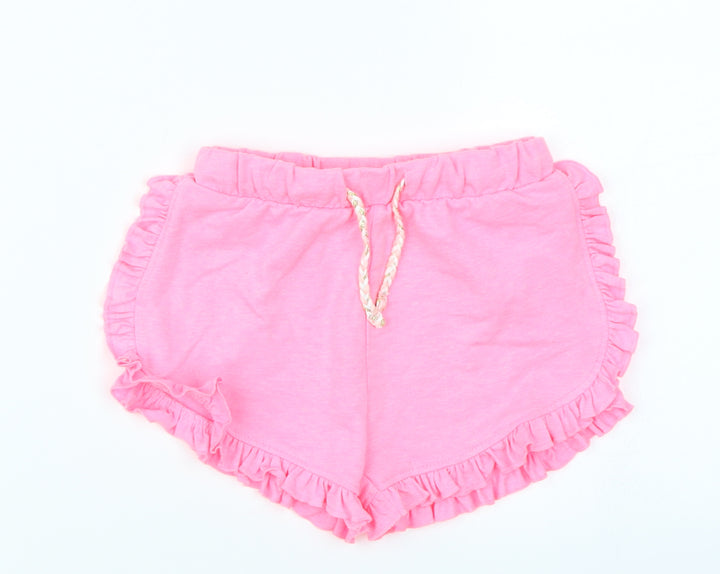 Matalan Girls Pink Boyfriend Shorts Size 2-3 Years