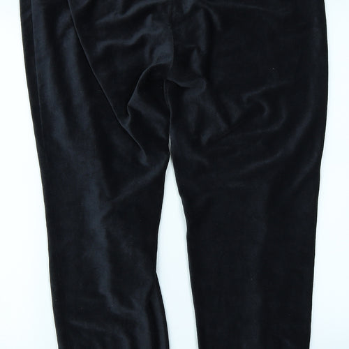 George Womens Black   Jogger Trousers Size 16 L27 in