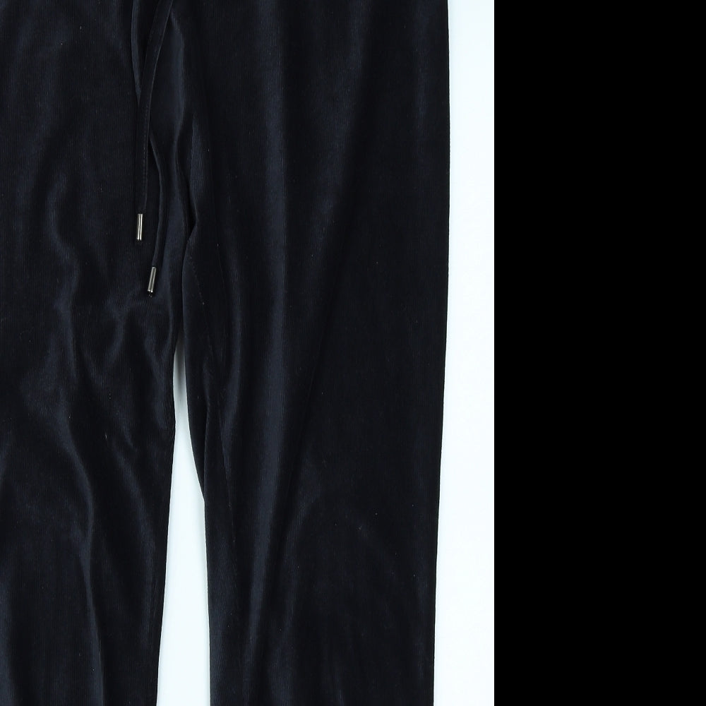 George Womens Black   Jogger Trousers Size 16 L27 in