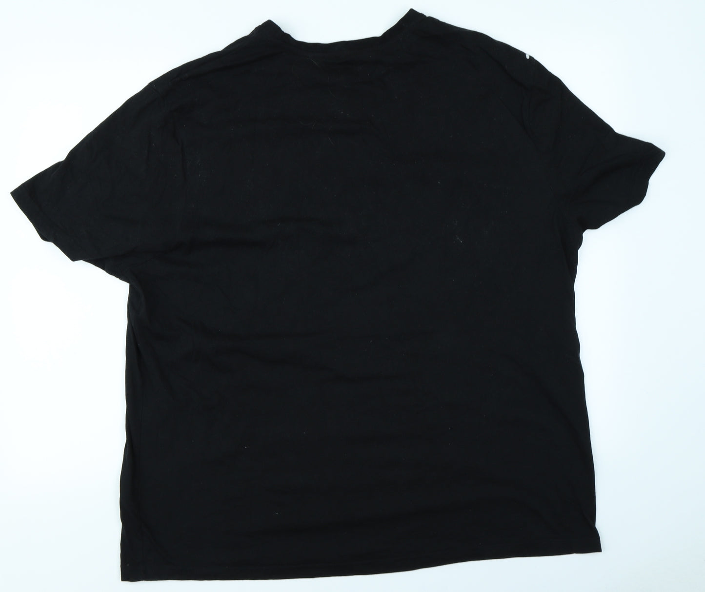 George Womens Black   Basic T-Shirt Size 3XL