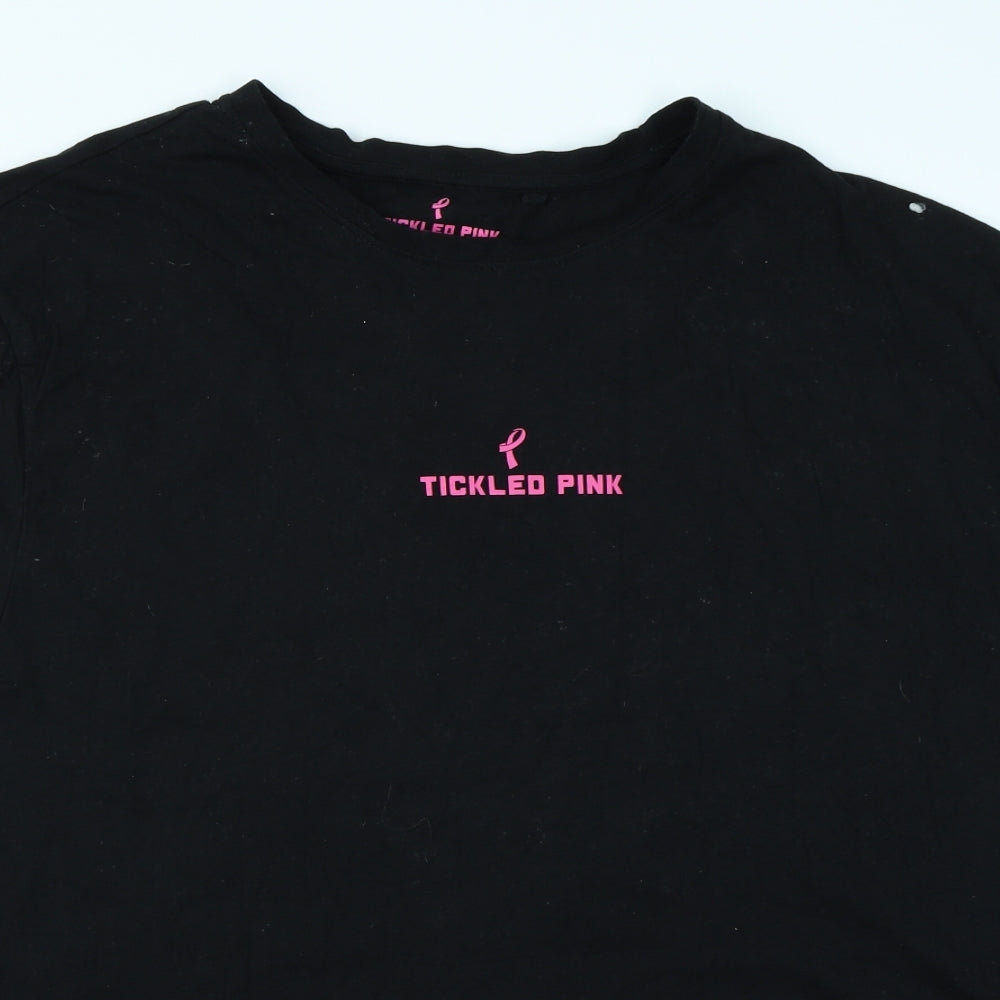 George Womens Black   Basic T-Shirt Size 3XL