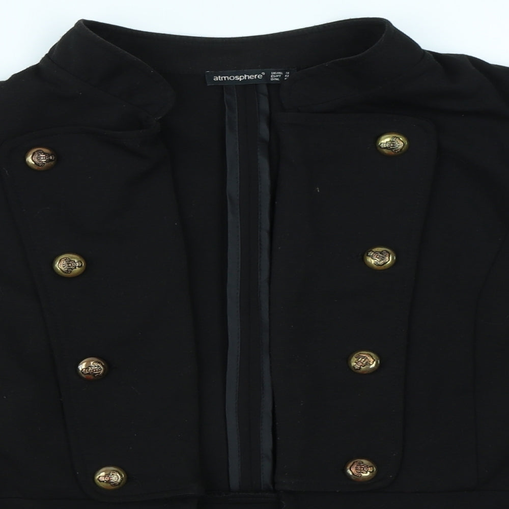 Atmosphere Womens Black   Jacket Blazer Size 14