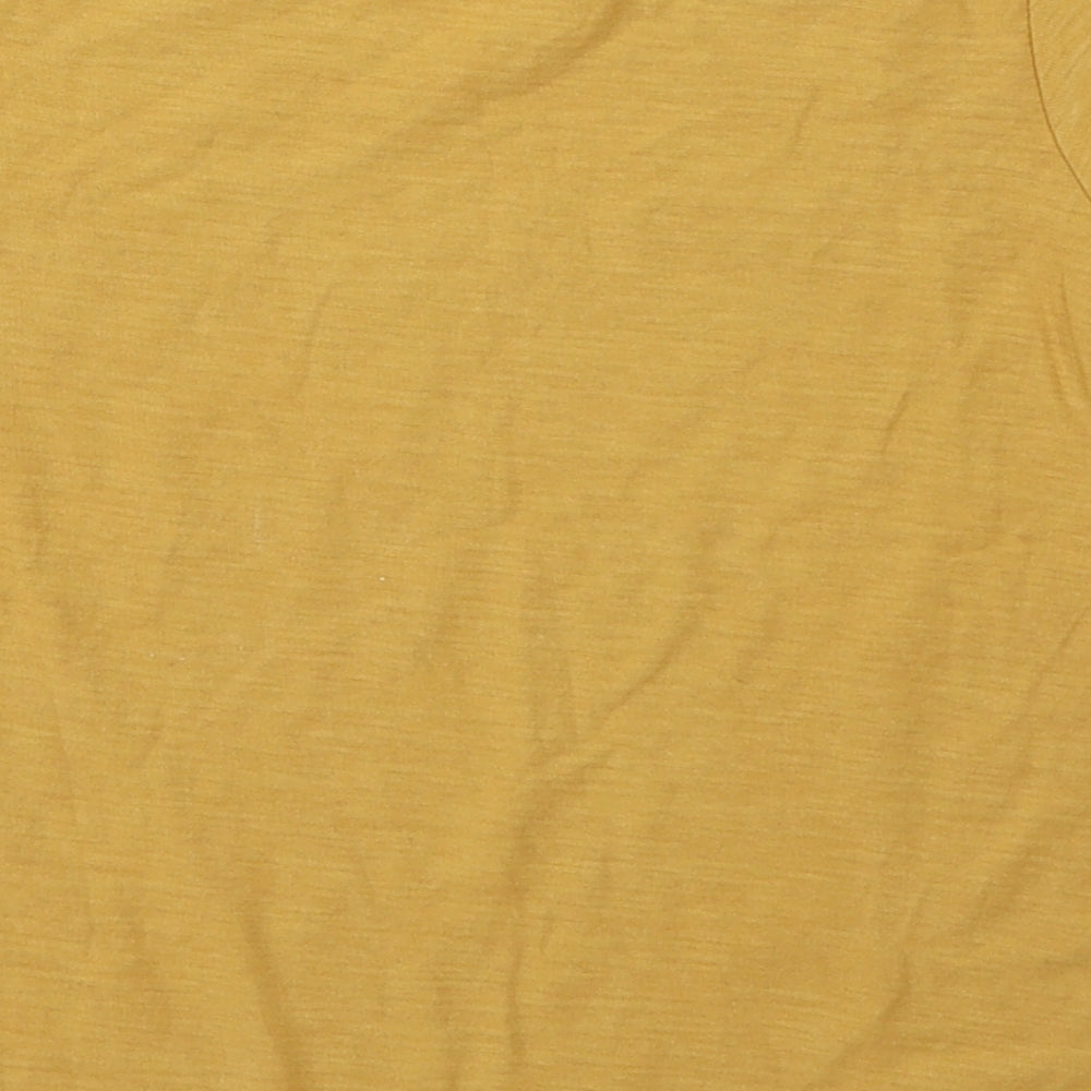 Matalan Boys Yellow   Basic T-Shirt Size 4-5 Years