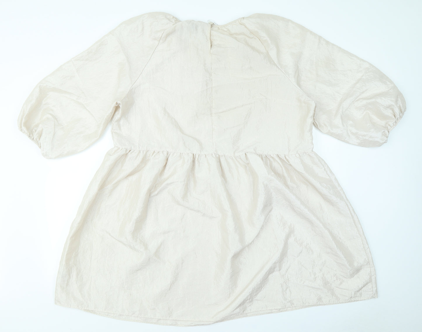 Primark Womens Ivory   Skater Dress  Size 20