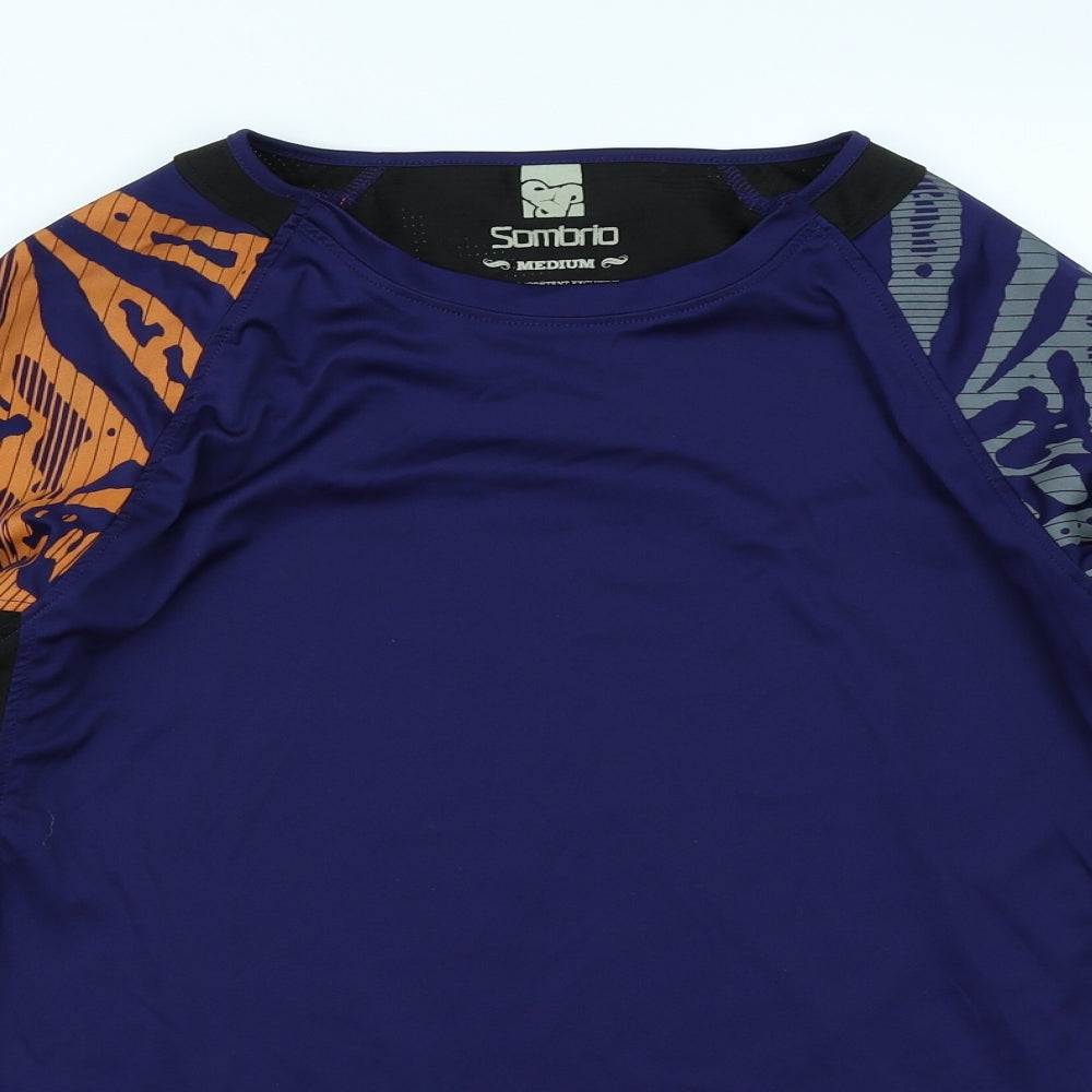 Sombrio Mens Purple    T-Shirt Size M