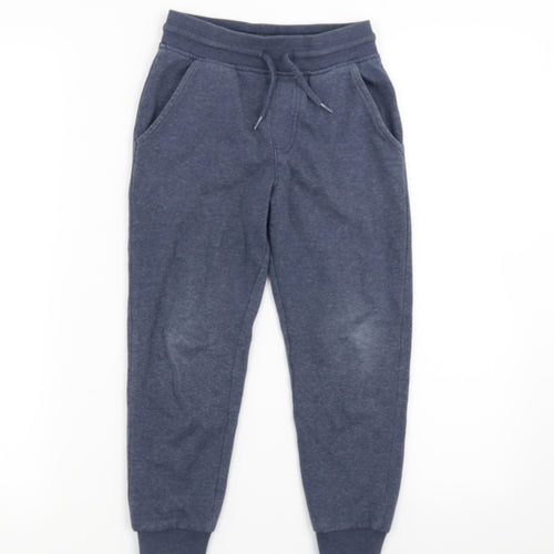 George Boys Blue   Jogger Trousers Size 5-6 Years
