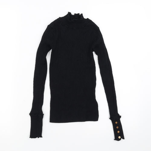 Topshop Womens Black   Pullover Jumper Size 8