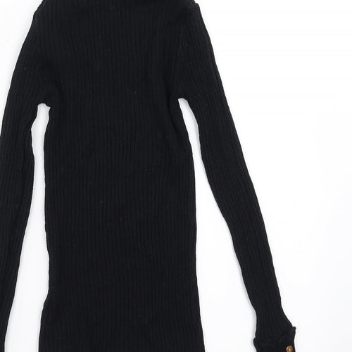 Topshop Womens Black   Pullover Jumper Size 8