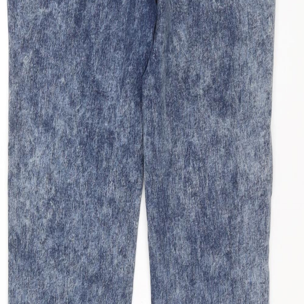 Yesyes Womens Blue  Denim Skinny Jeans Size 8 L32 in - Super Skinny
