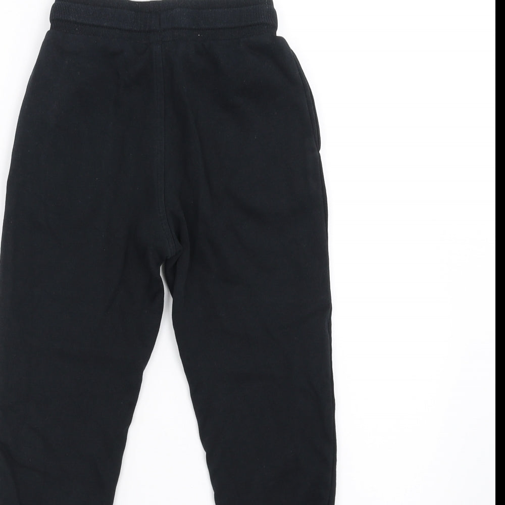 George Boys Black   Jogger Trousers Size 3-4 Years - car