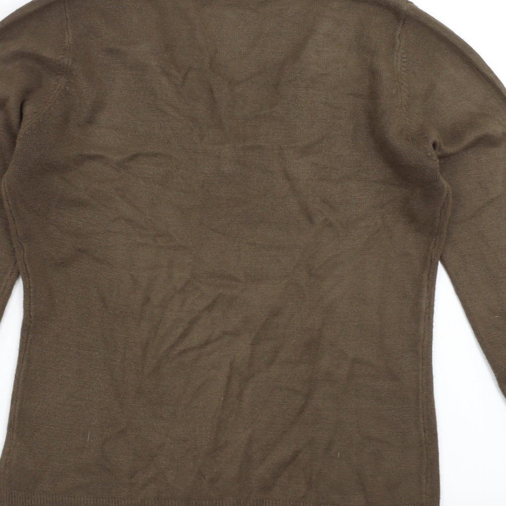 Primark Womens Brown   Pullover Jumper Size 10