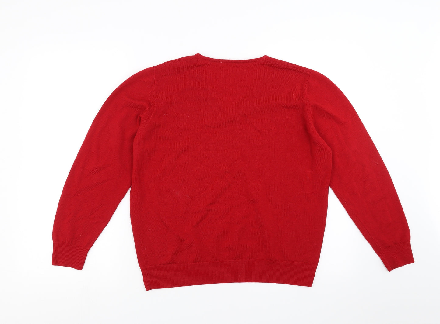 Preworn Womens Red   Pullover Jumper Size 12