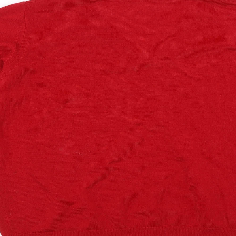 Preworn Womens Red   Pullover Jumper Size 12