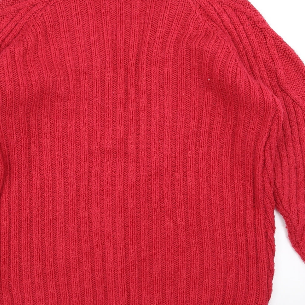 Marks and Spencer Womens Pink   Cardigan Jumper Size S