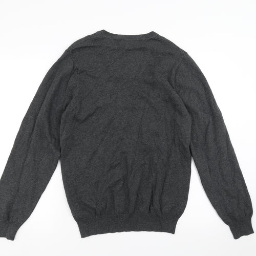 Marks and Spencer Mens Grey   Pullover Jumper Size S