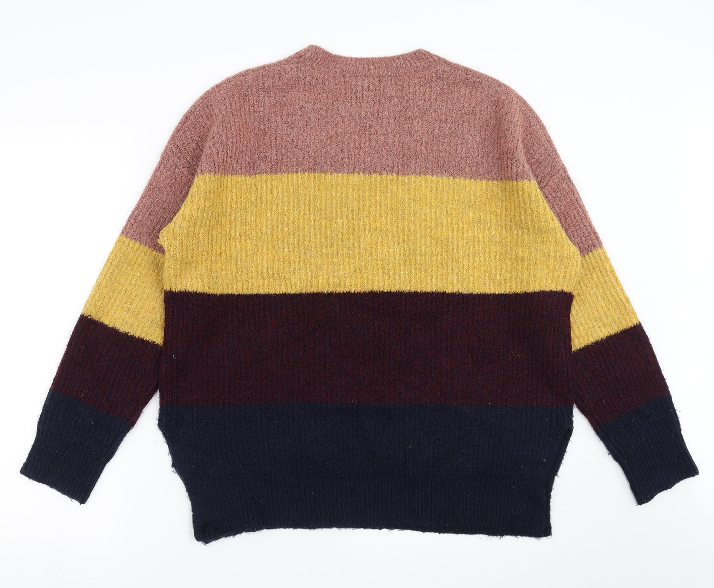 New Look Womens Multicoloured Striped  Pullover Jumper Size S