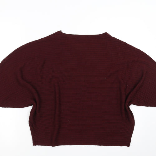 F&F Womens Red   Pullover Jumper Size 10