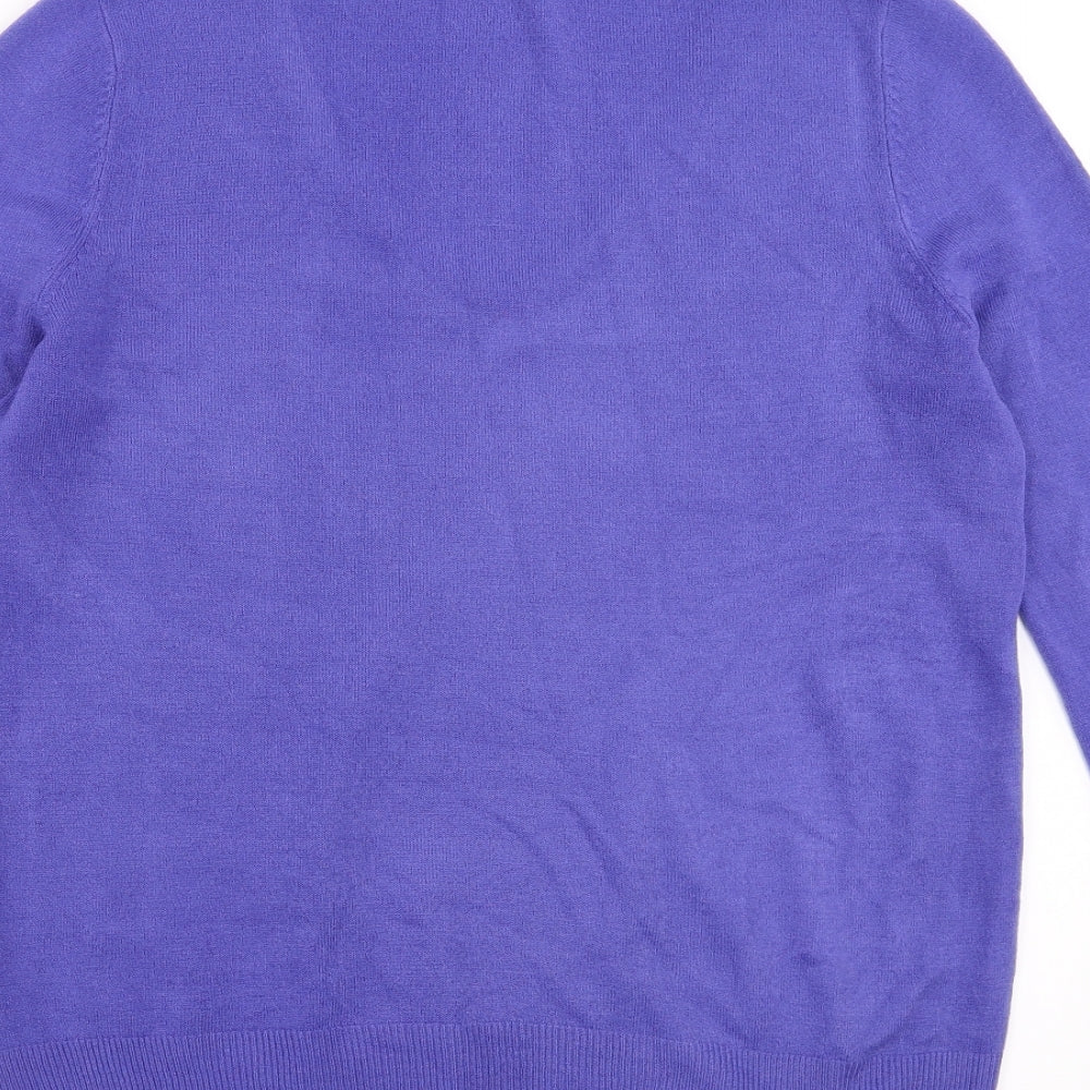 F&F Womens Purple   Pullover Jumper Size 16