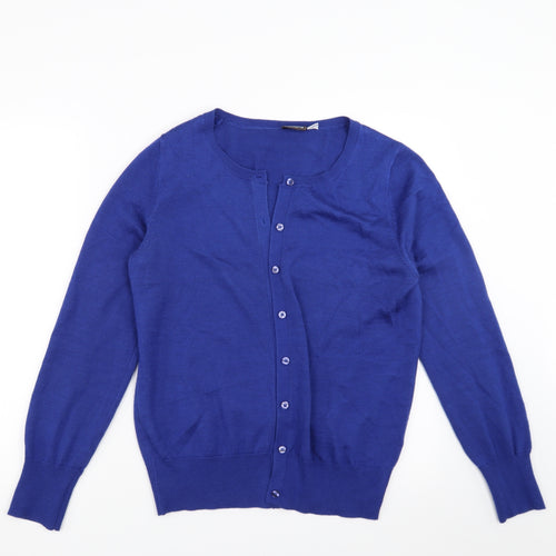 ESMARA Womens Blue   Cardigan Jumper Size L