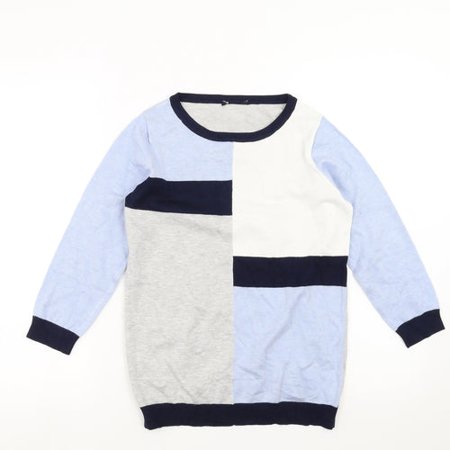 M&Co Womens Blue   Pullover Jumper Size 10