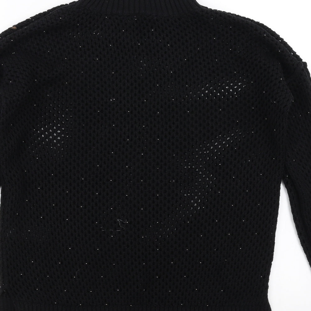 NEXT Womens Black   Pullover Jumper Size 10