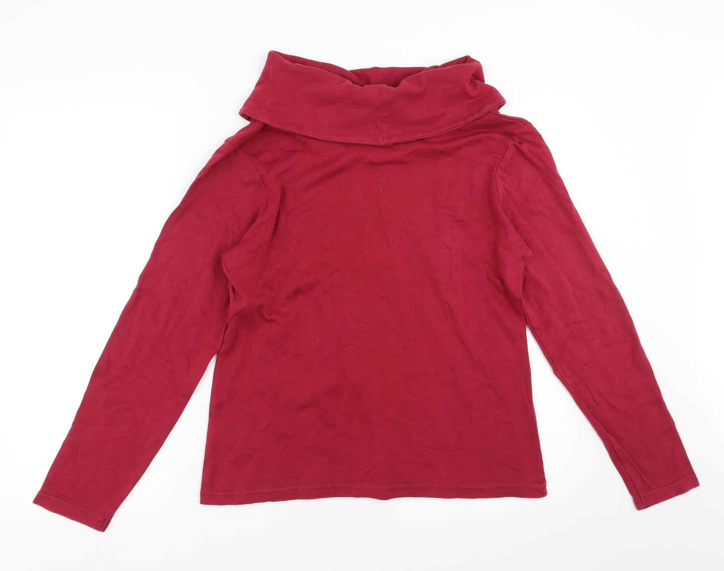 Cotton Traders Womens Pink   Basic T-Shirt Size 14