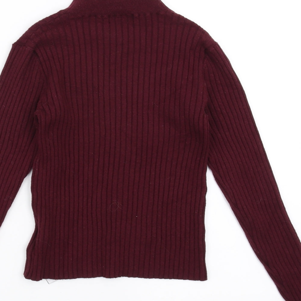 NEXT Girls Purple   Pullover Jumper Size 8 Years