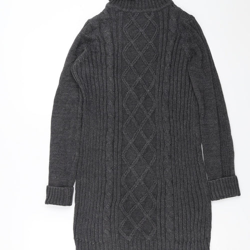 ESMARA Womens Grey   Jumper Dress  Size M