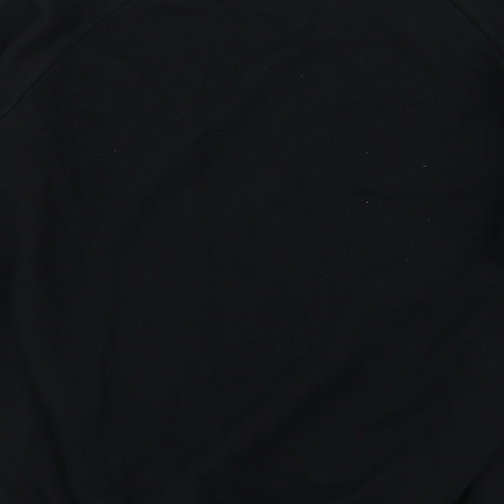 McKenzie Mens Black   Pullover Sweatshirt Size XL