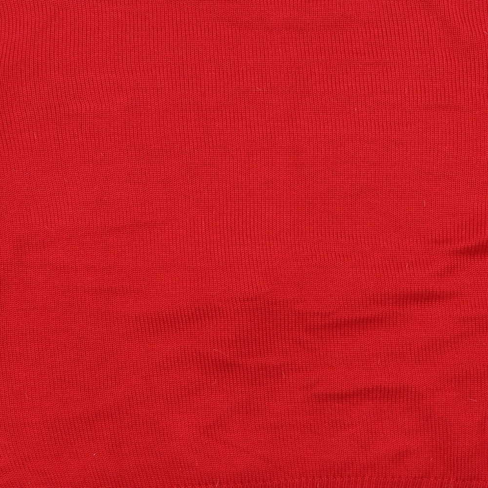 Nutmeg Mens Red   Pullover Jumper Size 2XL  - Christmas  Jumper