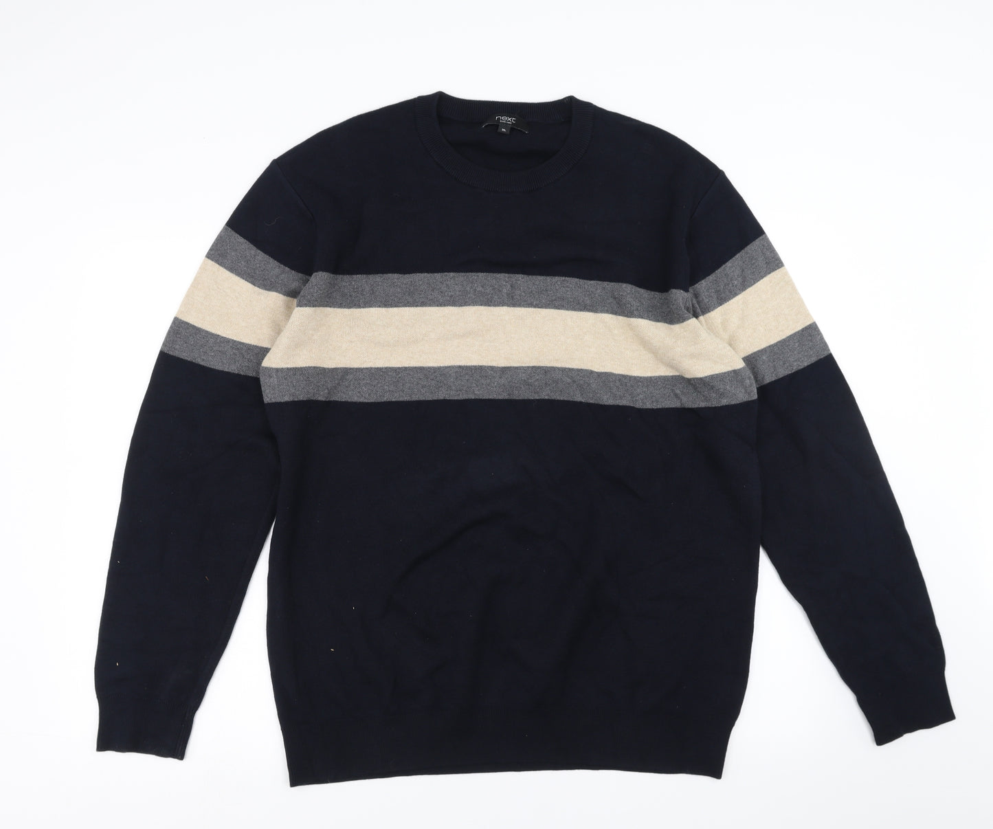 NEXT Mens Blue   Pullover Jumper Size XL