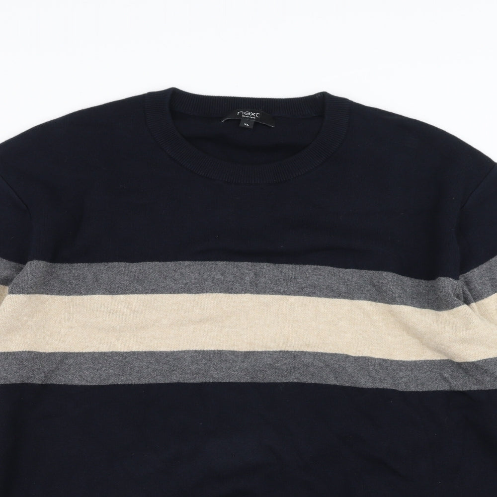NEXT Mens Blue   Pullover Jumper Size XL
